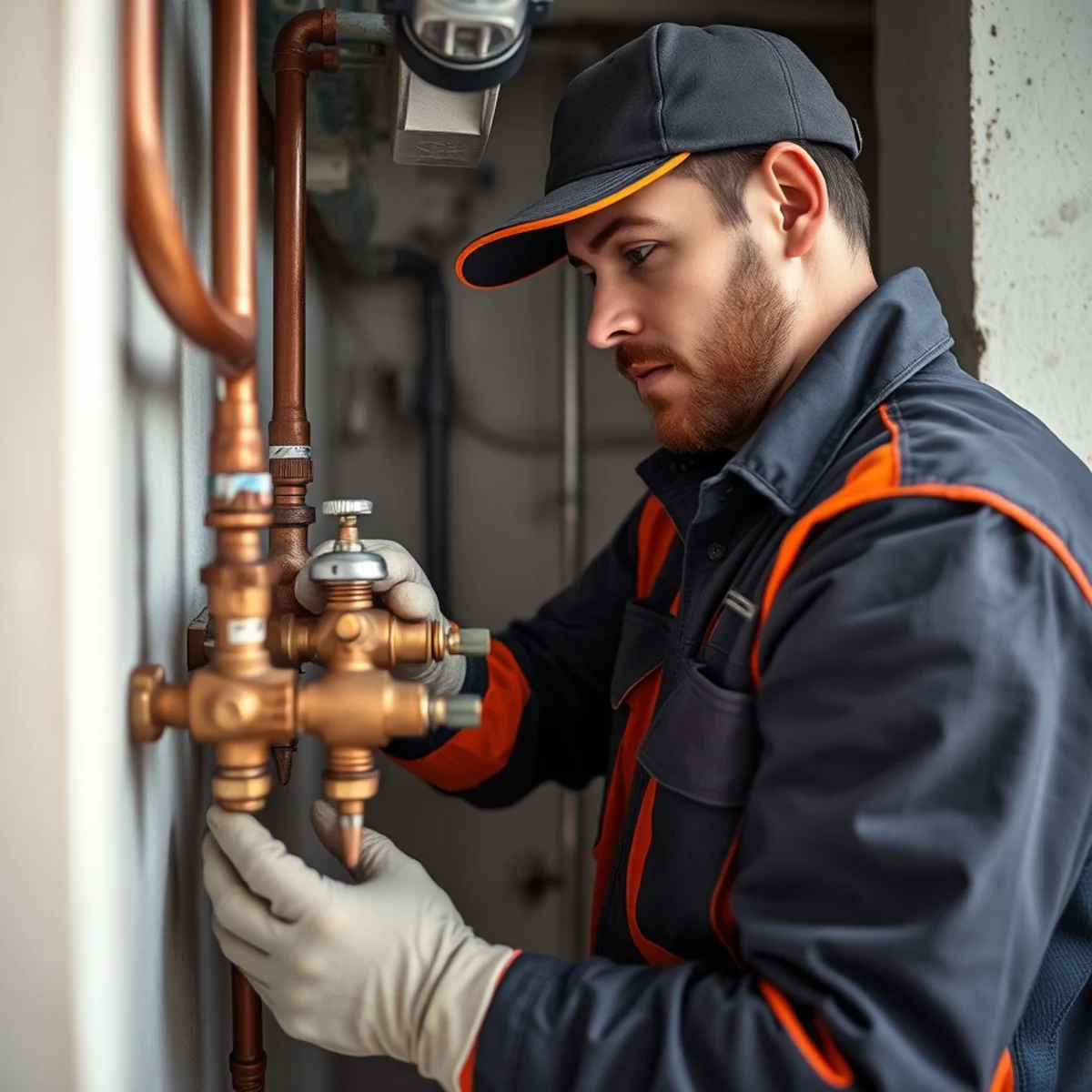 Ryan Water Systems plumber providing commercial plumbing in an Indianapolis, IN home