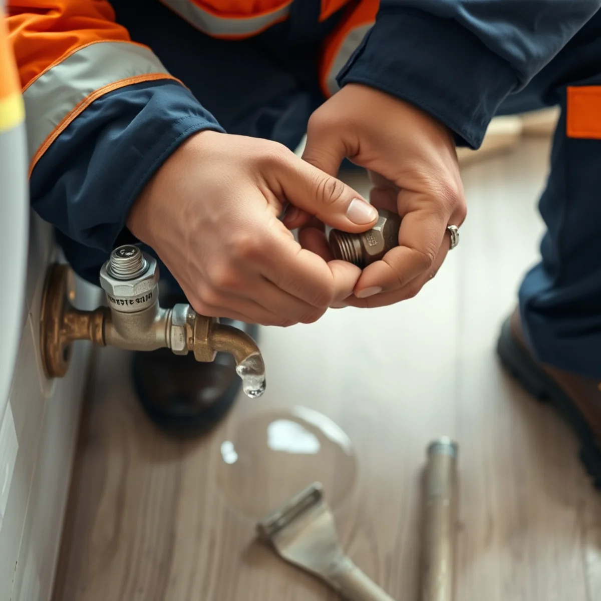 Ryan Water Systems plumber providing 24/7 emergency plumbing in an Indianapolis, IN home