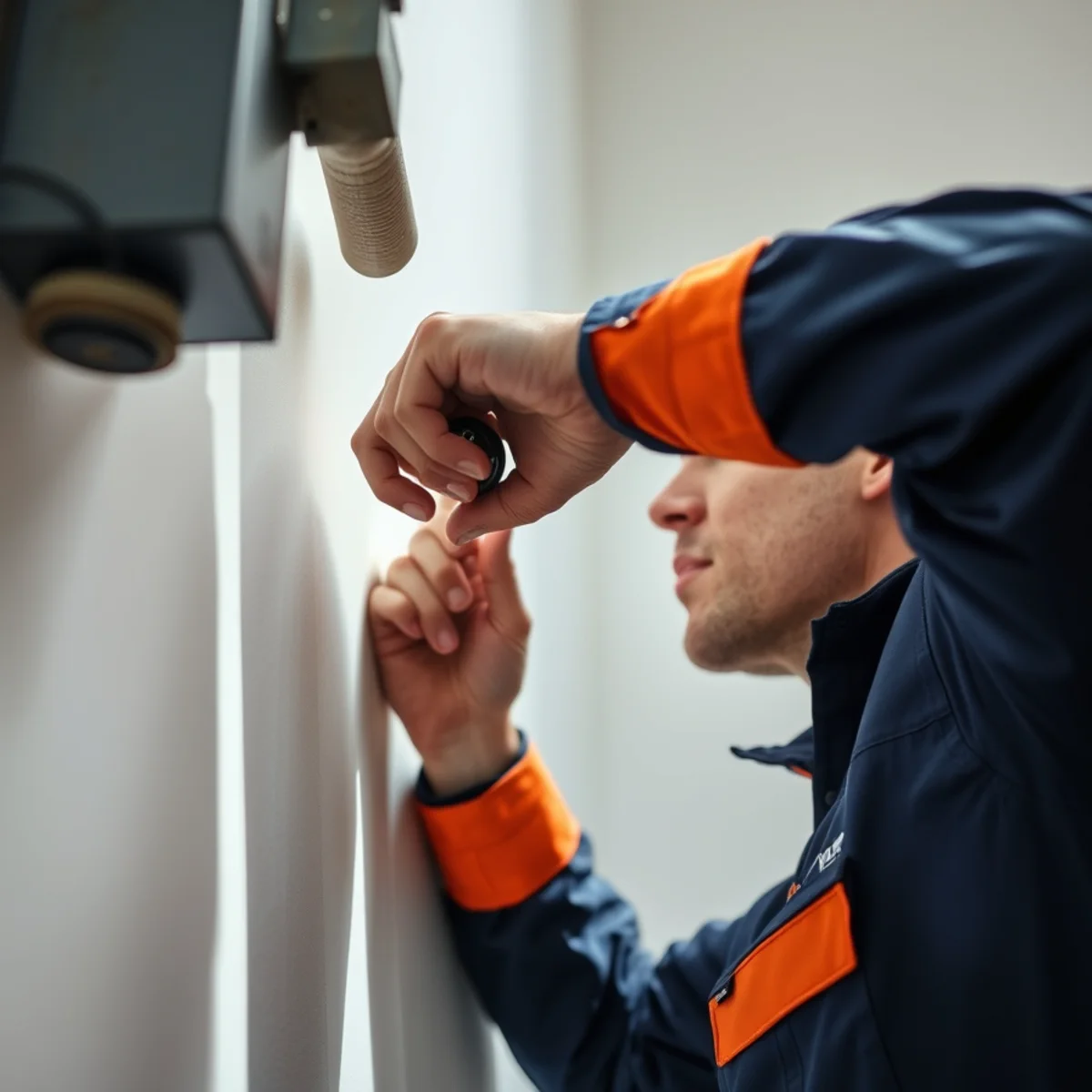 Ryan Water Systems plumber providing leak detection & repair in an Indianapolis, IN home