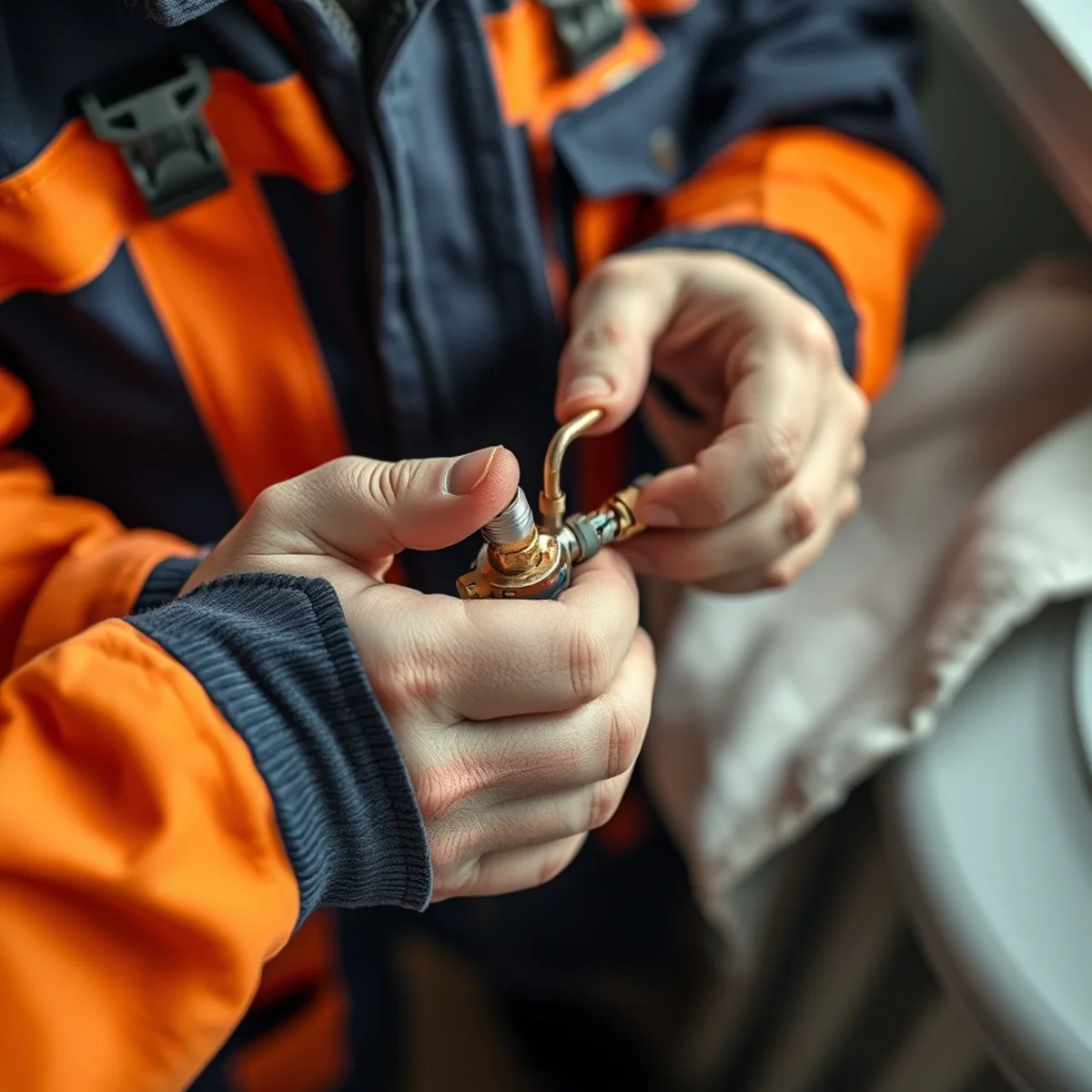 Ryan Water Systems plumber providing water heater repair in an Indianapolis, IN home