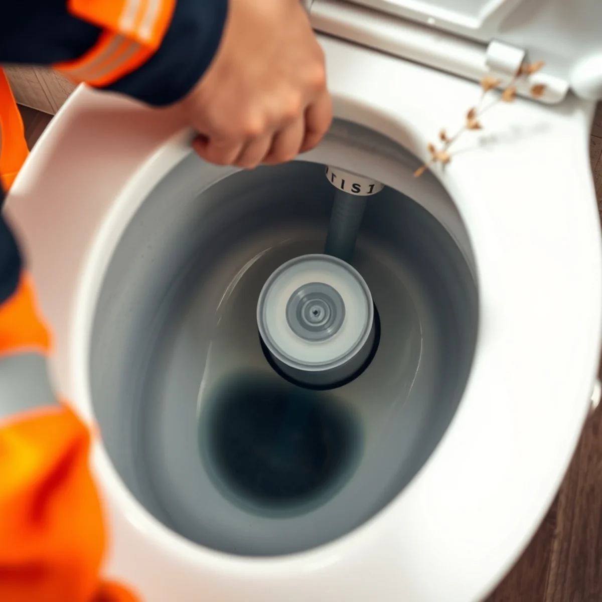 Toilet flush valve seat and overflow tube inside the tank